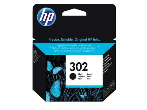 Hp 302 Inktcartridge Zwart Origineel Standaard Capaciteit F6u66ae