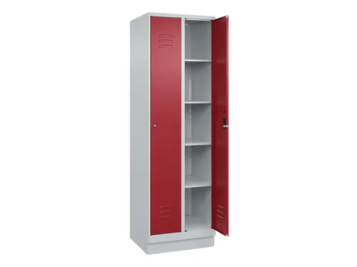 wasgoedverdeelkast,HxBxD 1950x600x500mm,vak B 300mm,cilinderslot