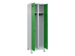locker voor scheiding van kleding,HxBxD 1950x600x500mm,2vak