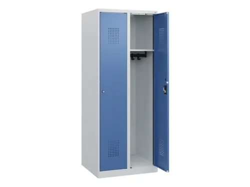 schoollocker,HxBxD 1530x600x500mm,2vak,vak B 300mm,cil.-slot