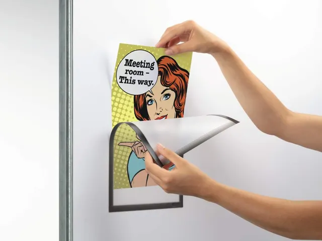 Documenthouder A4 Magnetisch Antraciet Grijs