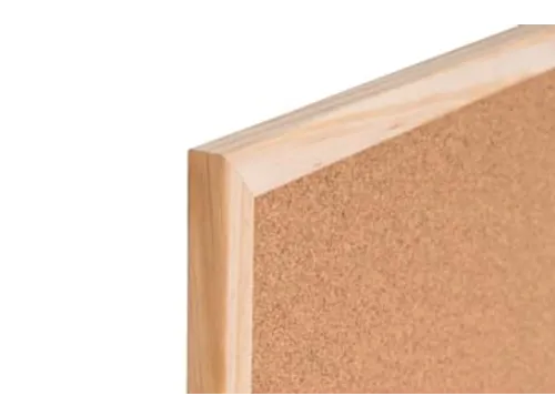 Kurkbord Met Houten Frame 90 X 60 Cm