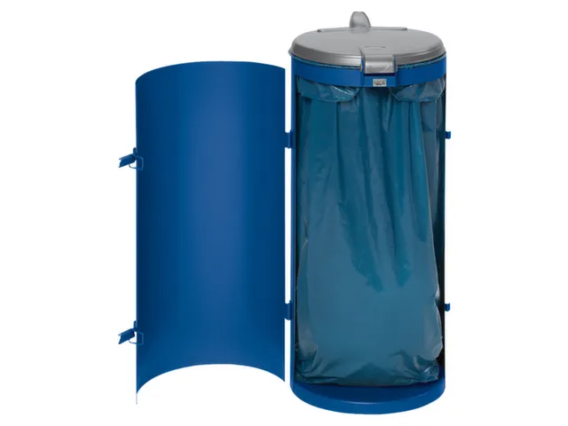 Afvalverzamelaar 120 Liter 900x450mm Klemring Deur Verzinkt Ral5010