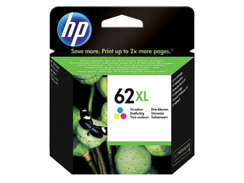 Hp 62Xl Inktcartridge 3 Kleuren Origineel Hoge Capaciteit C2P07Ae