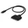 USB 3.1 (10Gps) adapter kabel voor 2,5 inch SATA schijven - met USB-C