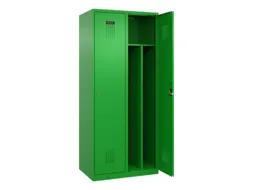 locker voor scheiding van kleding,HxBxD 1850x800x500mm,2vak
