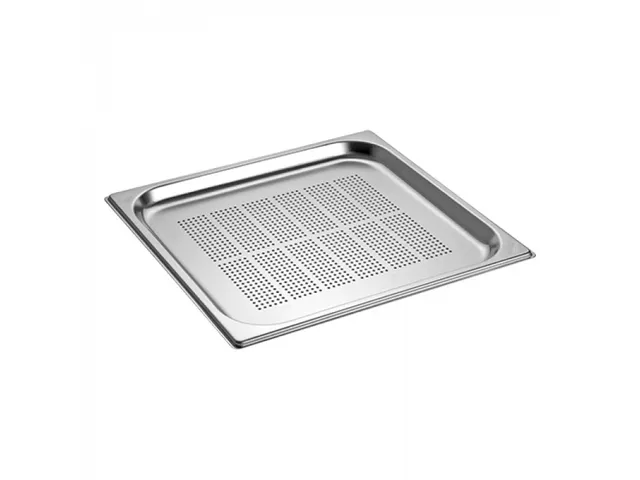 Caterchef Gastronorm schaal RVS geperforeerd 2/1 GN 20mm