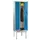 locker met bank,HxBxD 2150x800x500mm,2vak,RAL7035,front RAL5012