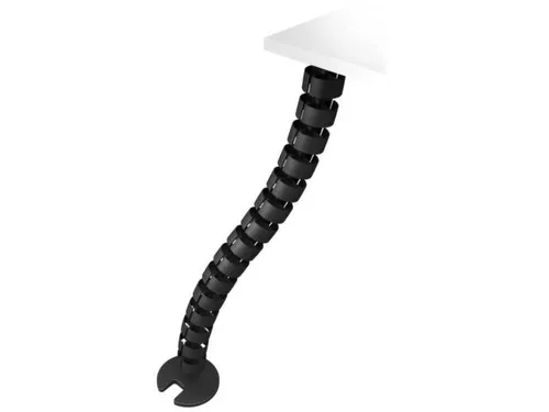 kabelworm,v. bureau,L 820mm,zwart