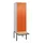locker voor scheiding van kleding,HxBxD 2120x600x815mm,2vak