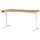 Elektrisch ihv bureau,HxBxD 720-1200x1400x800mm,blad Navarra-eiken