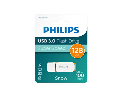 USB stick 3.0 Philips Snow USB-A 128GB oranje