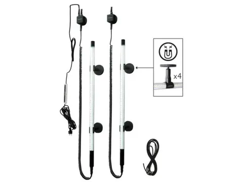 werkplaatslamp,v. 2-koloms hefplatforms,behuizing acryl (PMMA)