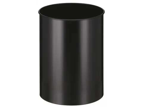 Ronde papierbak 30 liter Zwart
