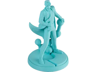 Polymaker Panchroma PLA Matte Arctic Teal Filament 1,75 mm 1kg - 3