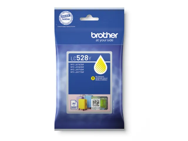 Inktcartridge Brother LC-528Y geel 5.000 pagina's
