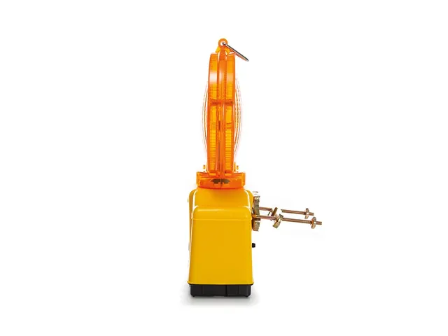 Oranje led werflamp voor hoge zichtbaarheid