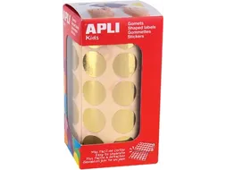 Apli Stickers Bol, Goud, 1.770 Stuks