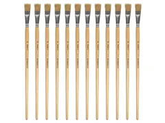 Lyonse penseel Kangaro #18 gelakt hout doos a 12 stuks