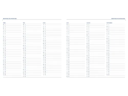 Agenda 2027 Ryam Carré Mundior 7dagen/2pagina's zwart