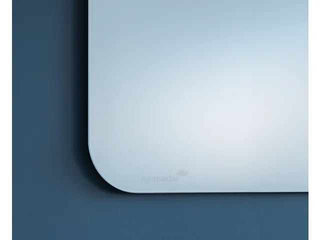 Mat Glasbord 90x120cm Chilly Lake Ronde Hoeken