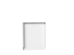 geperforeerde achterwand,v. lessenaarkast,HxBxD 870x800x75mm,staal