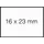 Prijsetiket 16x23mm Sato Duo 20 permanent wit 1500 stuks