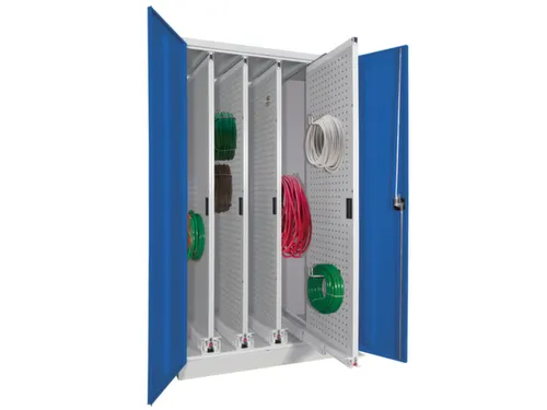 verticale kast cil.slot HxBxD 1950x1000x600mm RAL7035 front RAL6011
