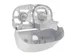 Toiletpapierdispener 2 Rollen Zwart