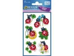 papieretiket Z-design Creative pakje a 2 vel lieveheersbeestjes