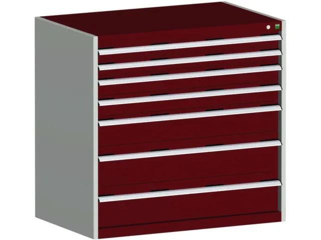 Ladekast 1000x1050x750mm 7laden 75kg Kleur Ral3004