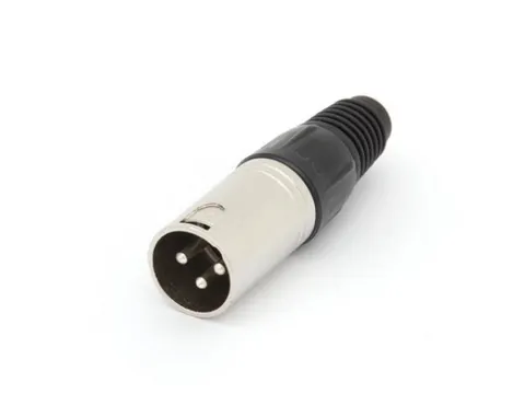 Mannelijke 3P Xlr Plug - Vernikkeld