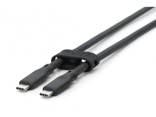 USB siliconen aansluitkabel USB-C USB-C 2m USB 3.2 Gen1 5G 4K 100W