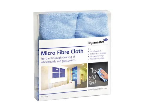 Microvezeldoek Legamaster 40x40cm 2 stuks