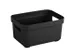 Sigma Home opbergbox 2,5L zwart - 17,7x12,8x9,3cm