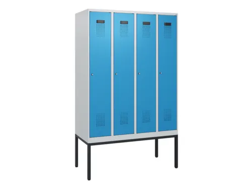 schoollocker,HxBxD 1950x1200x500mm,4vak,vak B 300mm,cil.-slot
