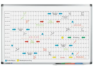 PREMIUM jaarplanner 60x90 cm horizontaal - 3