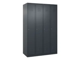 locker voor scheiding van kleding,HxBxD 1850x1200x500mm,4vak - 1