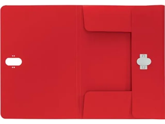 Recycle klepmap uit PP A4 rood