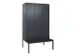 locker voor scheiding van kleding,HxBxD 2120x1200x815mm,3vak
