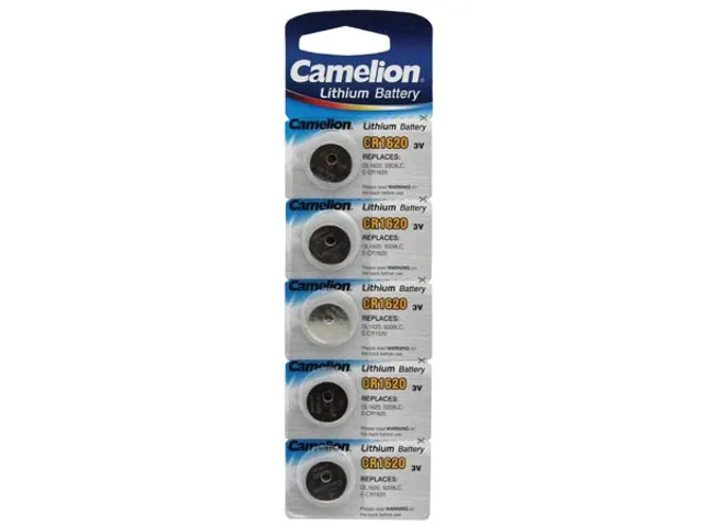 Lithium Cr1620 3V-60mah (5st/bl)