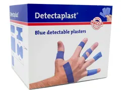 Detectaplast 8142U pleister waterafstotend blauw assorti 100 Stuks