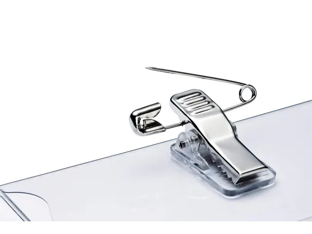Badge Durable 8214 Click Fold avec pince combi 54x90mm lot avantageux