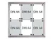 Infovitrine 6xa4 Whiteboard Voor Binnen Aluminium Frame