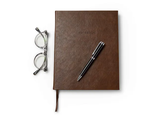 Carnet de notes Brown ligné 20x25cm