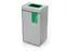 DURASORT Afvalbak sorteerunit 55L voor Glas Grijs Groen
