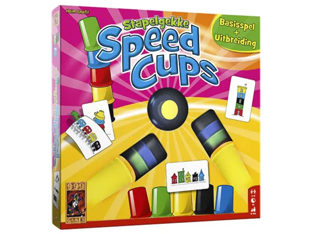 Spel Speed cups actiespel 6 spelers