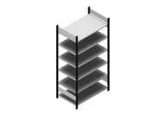 dossierstelling,grondveld,HxBxD 2000x1060x635mm,vaklast 90kg