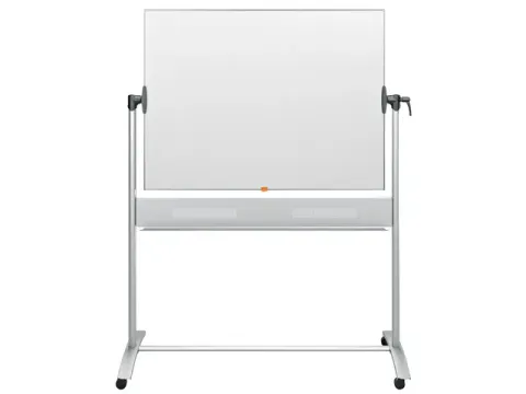 Mobiel Magnetisch Whiteboard, Kantelbaar, Emaille, Ft 120 X 90 Cm