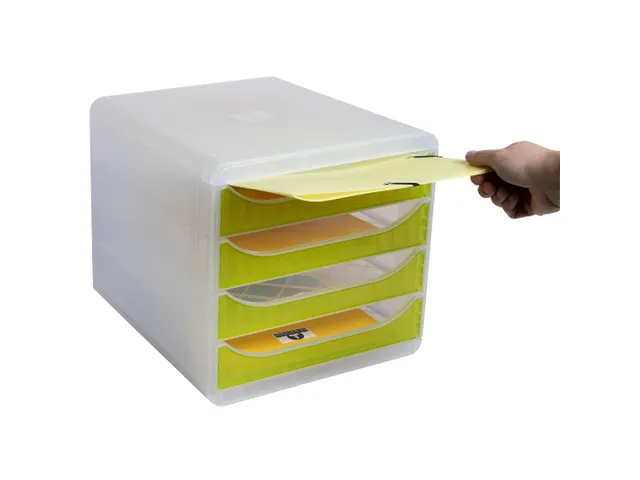 Ladenbox A4+ BIG-BOX Chromaline transparant anijsgroen